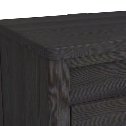 Tobias - 2-Drawer Nightstand With USB - Black