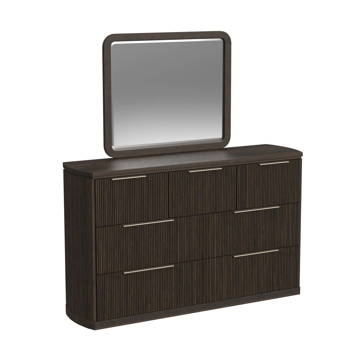 Sylvie - Mirror - Dark Brown