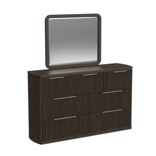 Sylvie - Mirror - Dark Brown