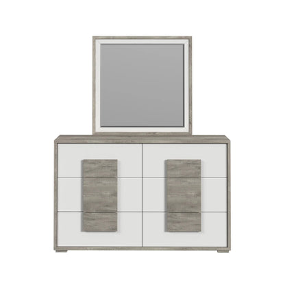 San Matteo - Dresser & Mirror - Gray