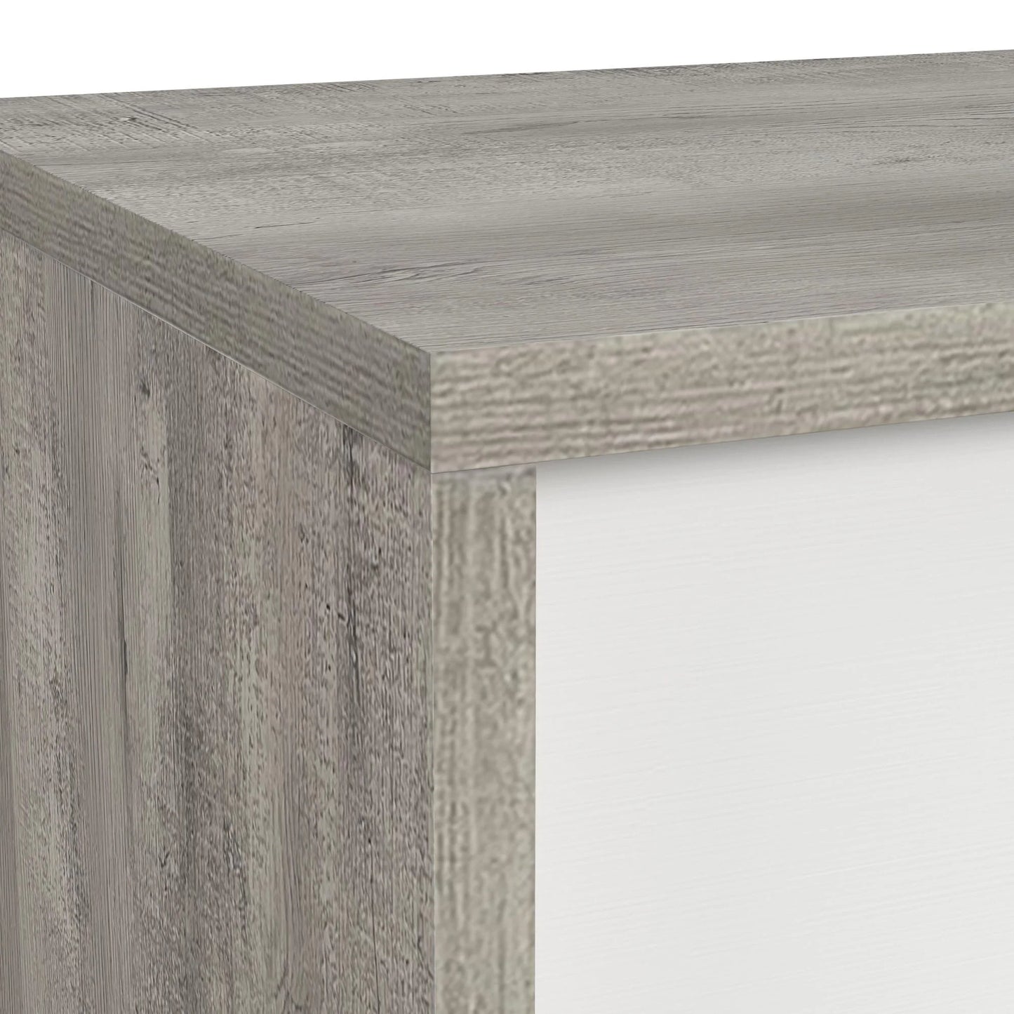 San Matteo - Dresser & Mirror - Gray