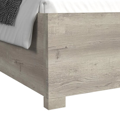 San Matteo - Full Bed With LED - Gray