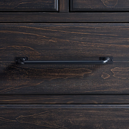 Montrose - Dresser And Mirror Set - Espresso & Brown