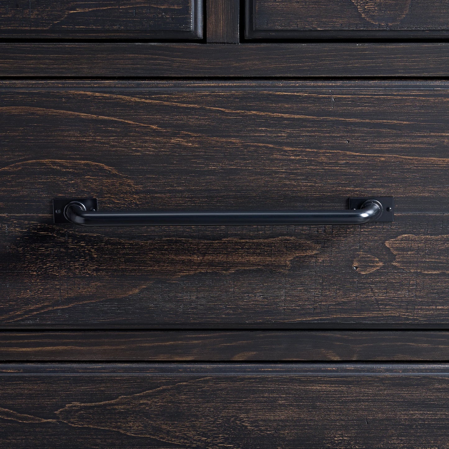 Montrose - Nightstand With Charger & Sensor Light - Espresso & Brown