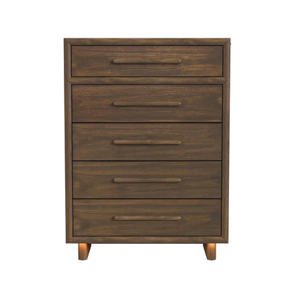 Brisbane - Chest With LED - Brown