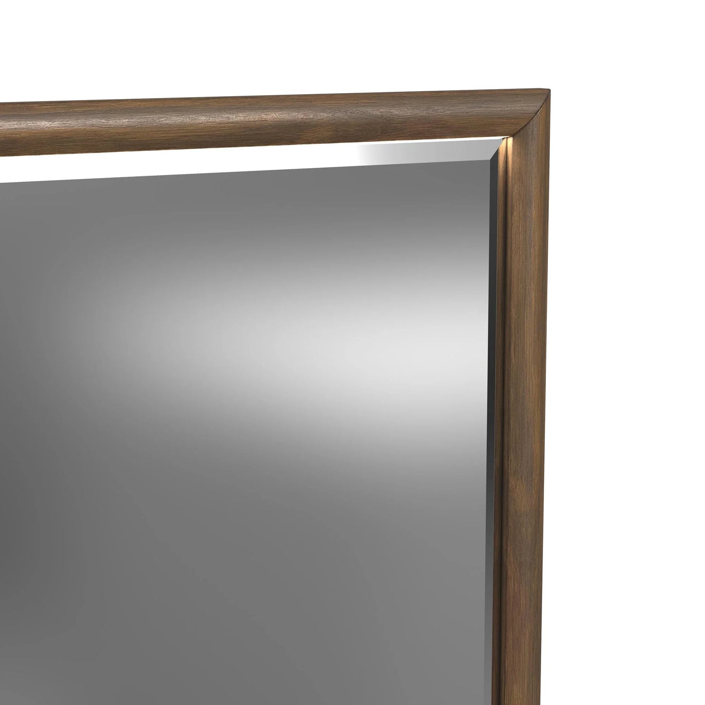 Brisbane - Dresser And Mirror Set With LED - Brown