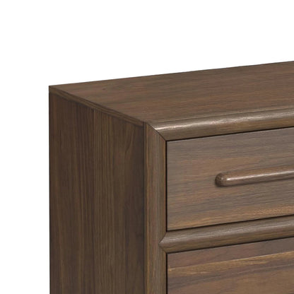 Brisbane - Dresser And Mirror Set With LED - Brown