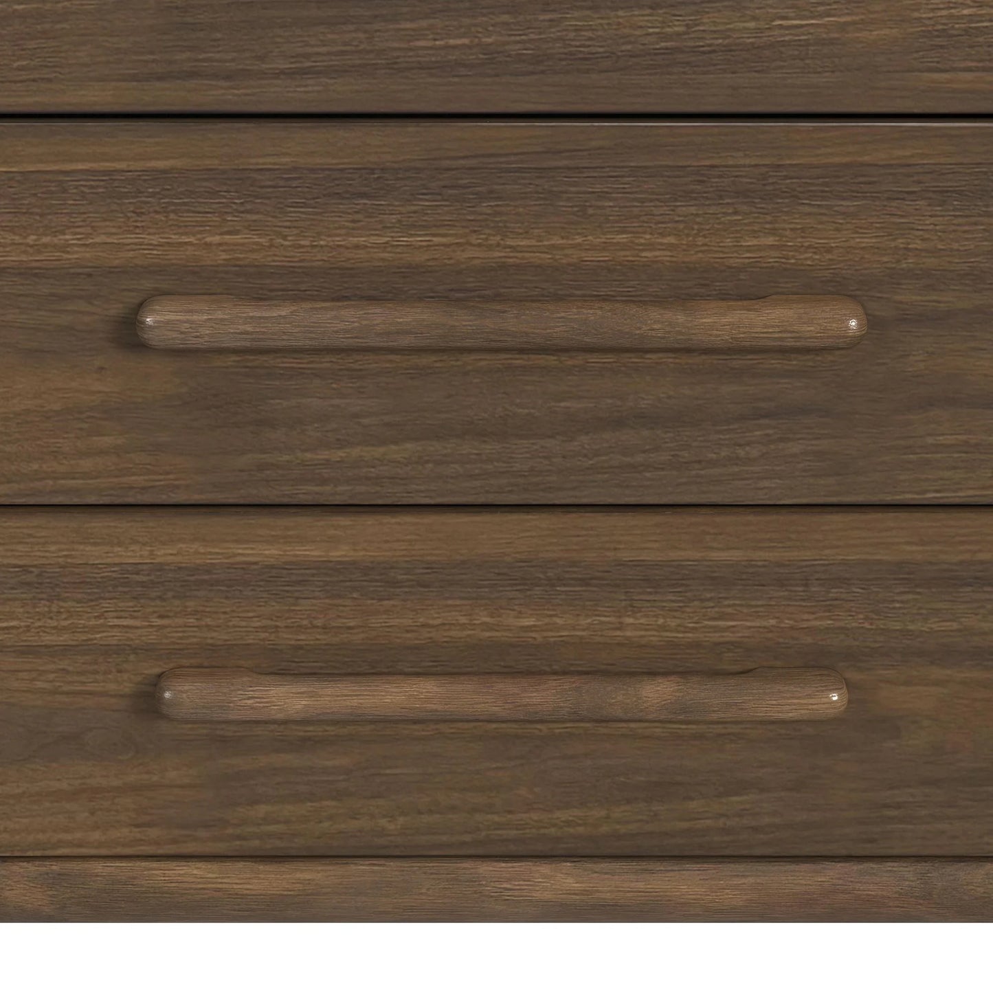 Brisbane - Dresser And Mirror Set With LED - Brown