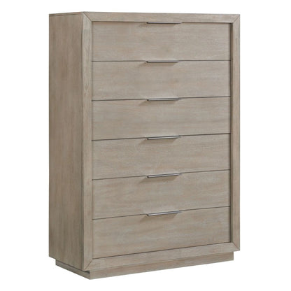 Arcadia - 6-Drawer Chest - Gray