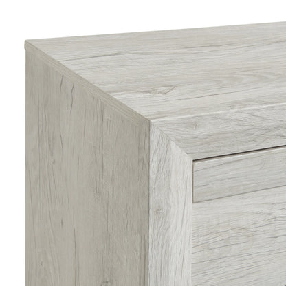 Fort Worth - 2 Drawer Nightstand With USB - White