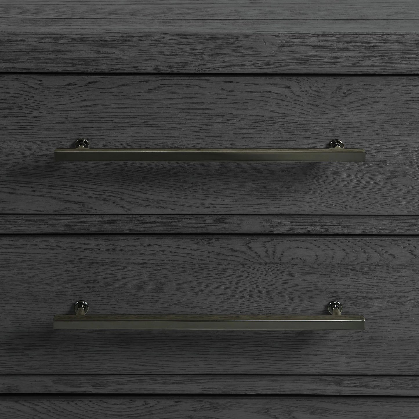 Versailles Contemporary - 3-Drawer Nightstand - Black