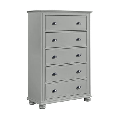 Kona - 5-Drawer Chest - Gray