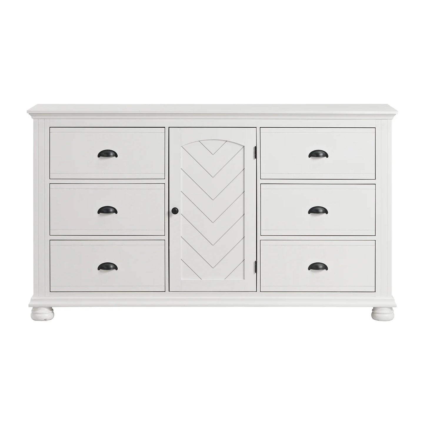 Kona - 6-Drawer Dresser - White