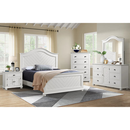 Kona - Dresser And Mirror Set - White