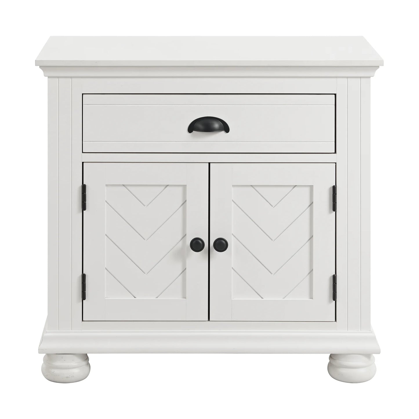 Kona - 1-Drawer Nightstand - White