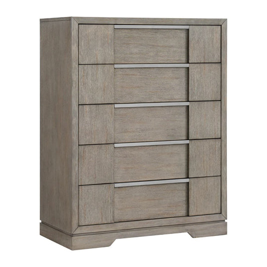 Kelis - 5 Drawer Chest - Gray