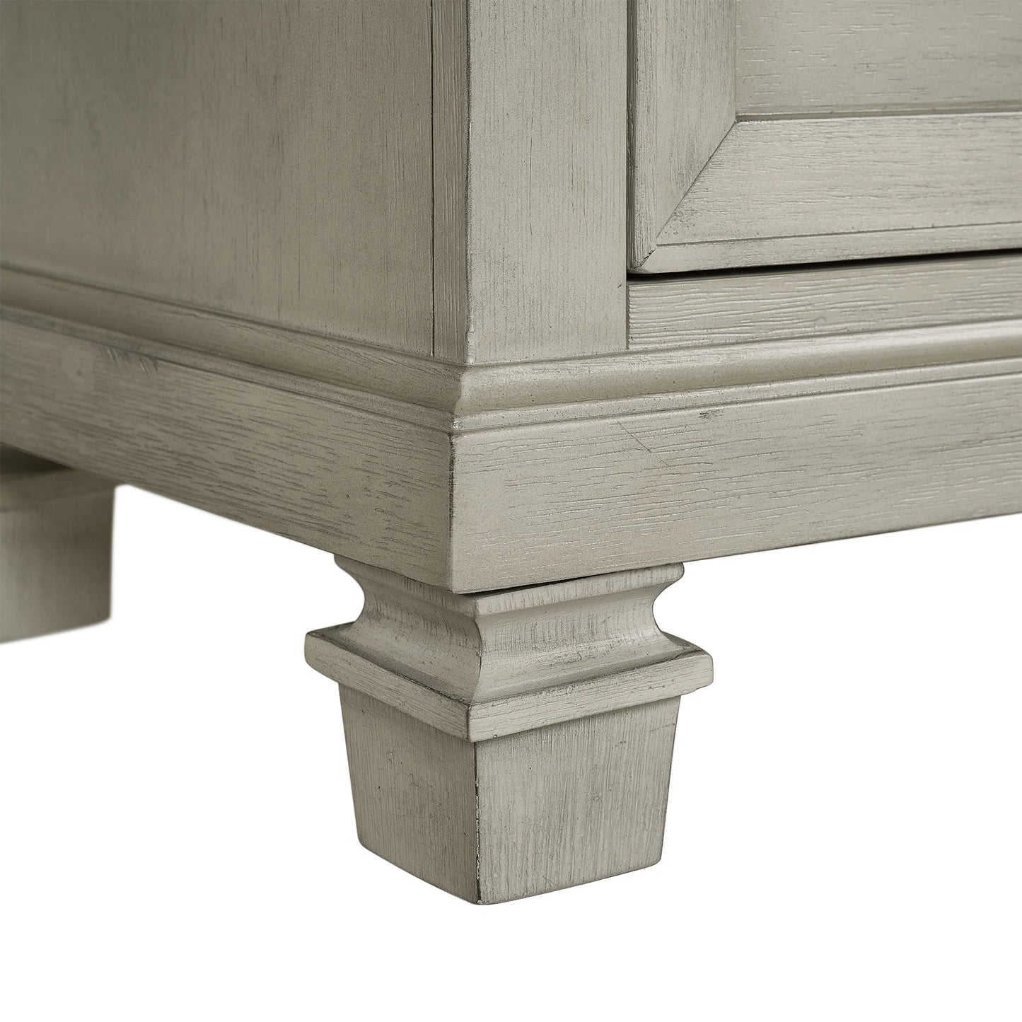 Farmington - 5 Drawer Chest - Medium Brown / Washed Stone