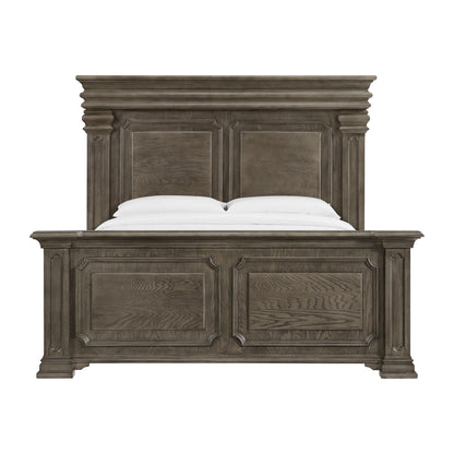 Kings Court - King Bed - Gray