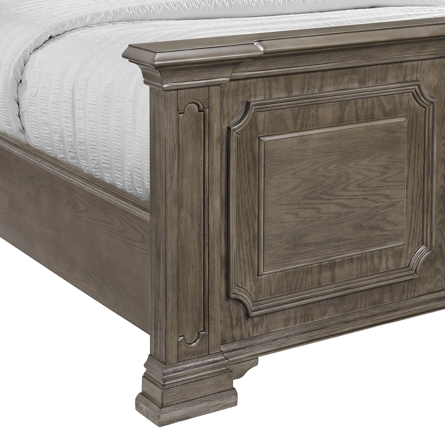 Kings Court - King Bed - Gray