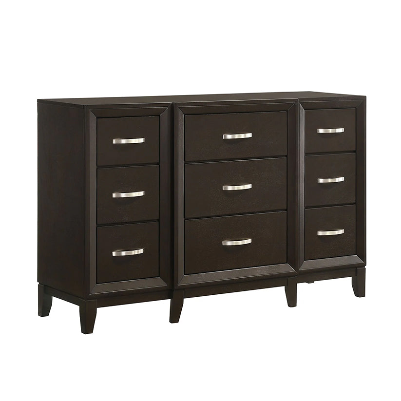 Beaumont - 9-Drawer Dresser - Merlot