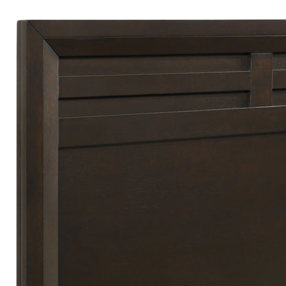 Beaumont - Queen Panel Bed - Merlot