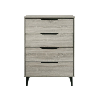 Ernesto - 4-Drawer Chest With Interlock (3A Packing) - Gray