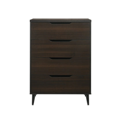 Ernesto - 4-Drawer Chest With Interlock (3A Packing) - Espresso