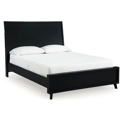 Danziar - Black - Full Panel Bed