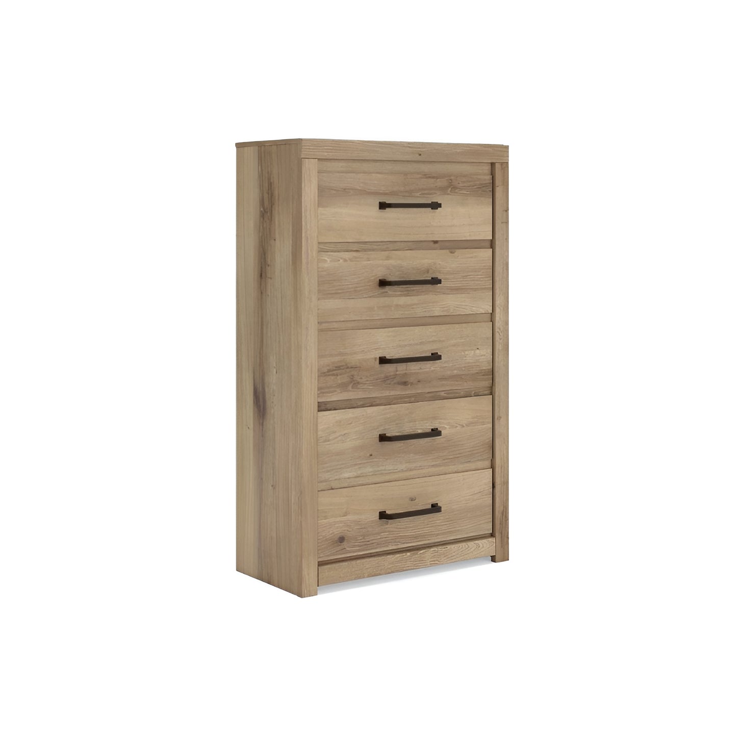 Brozmont - Five Drawer Chest - Tan