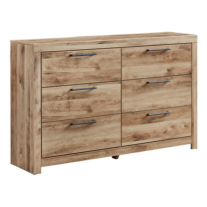 Hyanna - Tan Brown - Six Drawer Dresser