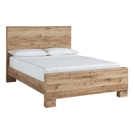 Hyanna - Tan - King Panel Bed