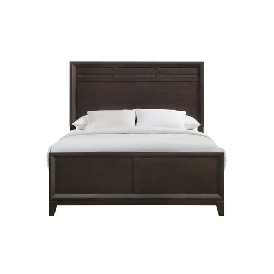 Beaumont - Full Panel Bed - Merlot