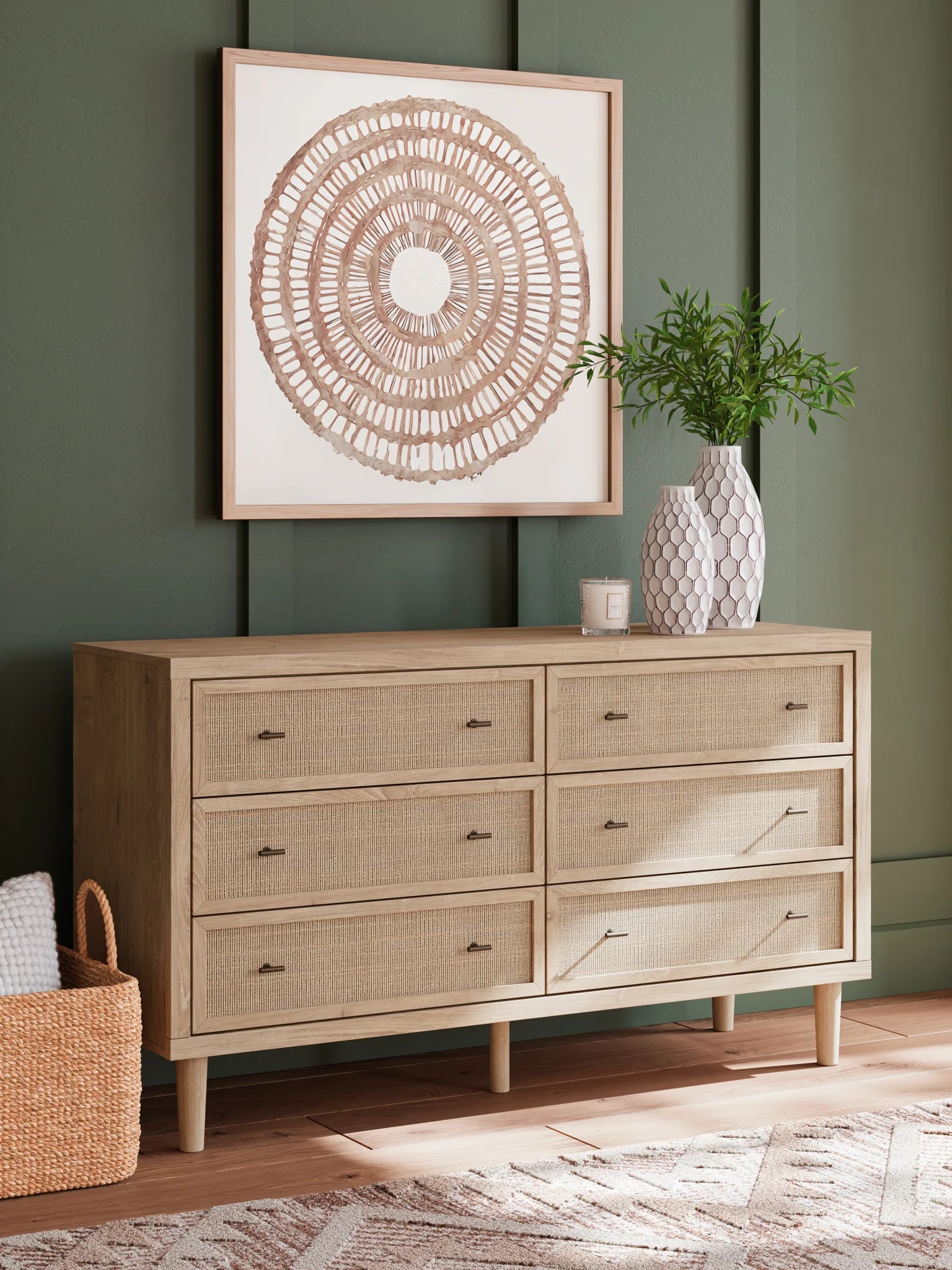 2 tone dresser Osborne Wood This bedroom mirror is made with hardwood solids What do you think two