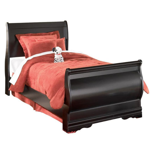 Huey Vineyard - Black - Twin Sleigh Bed