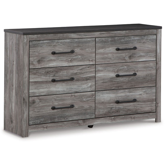 Bronyan - Dark Gray - Six Drawer Dresser