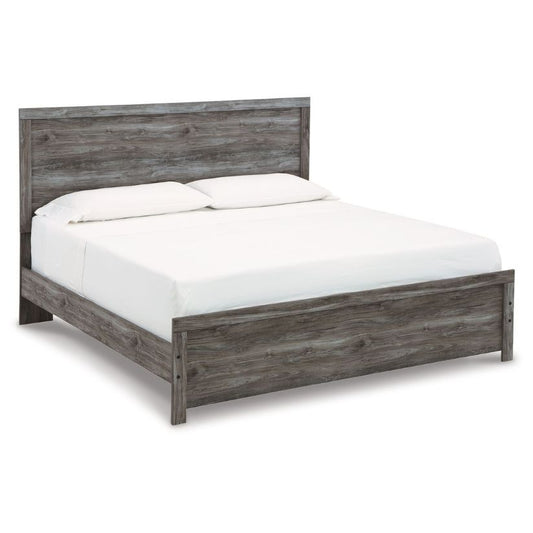 Bronyan - Dark Gray - King Panel Bed