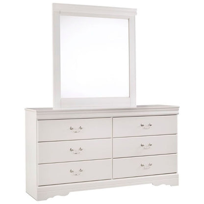 Anarasia - White - Dresser, Mirror