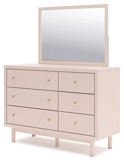 Wistenpine - Blush - Dresser And Mirror 2