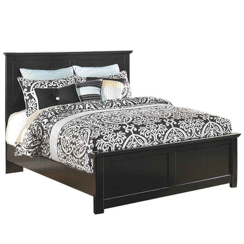 Maribel - Black - King Panel Bed