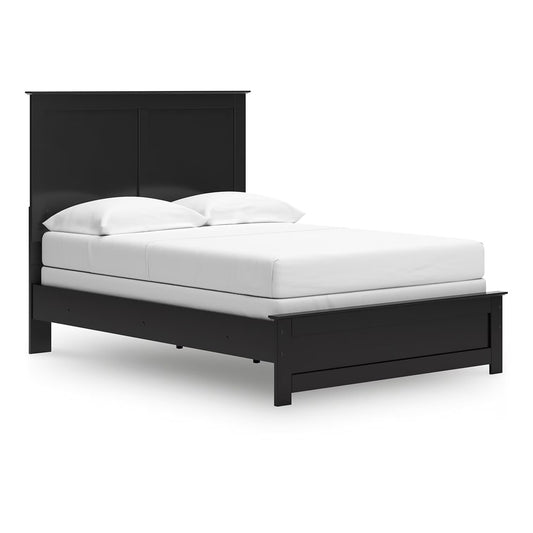 Maribel - Full Panel Bed - Black