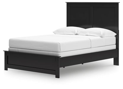 Maribel - Full Panel Bed - Black