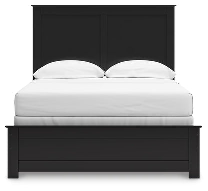 Maribel - Full Panel Bed - Black