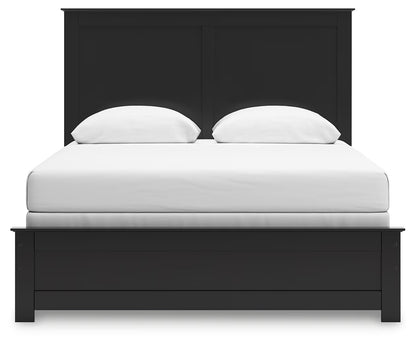 Maribel - Queen Panel Bed - Black