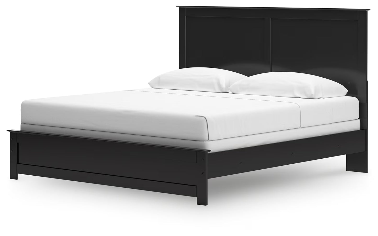 Maribel - King Panel Bed - Black
