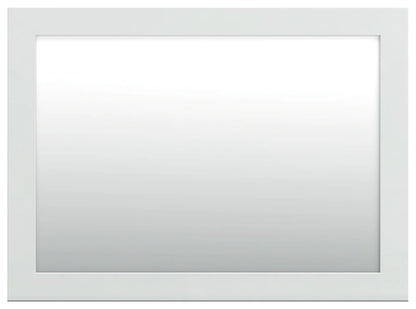 Bostwick Shoals - White - Bedroom Mirror