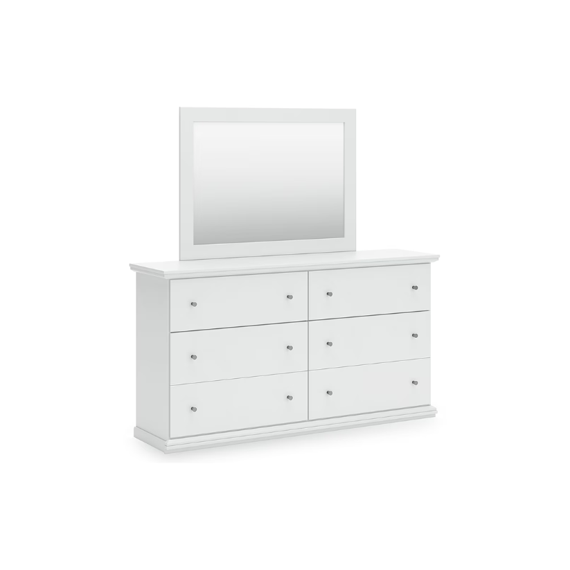 Bostwick Shoals - White - Dresser and Mirror