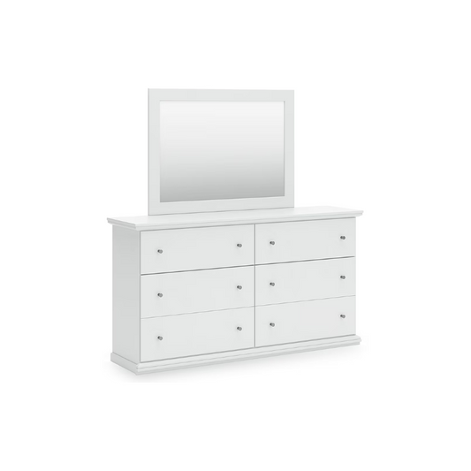 Bostwick Shoals - White - Dresser and Mirror