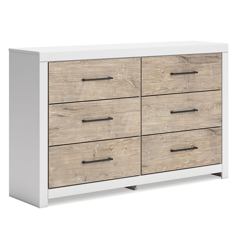 Charbitt - Two-tone - Six Drawer Dresser