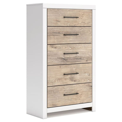 Charbitt - Two-tone - Five Drawer Chest