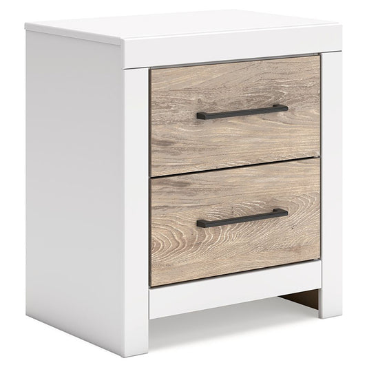 Charbitt - Two-tone - Two Drawer Night Stand